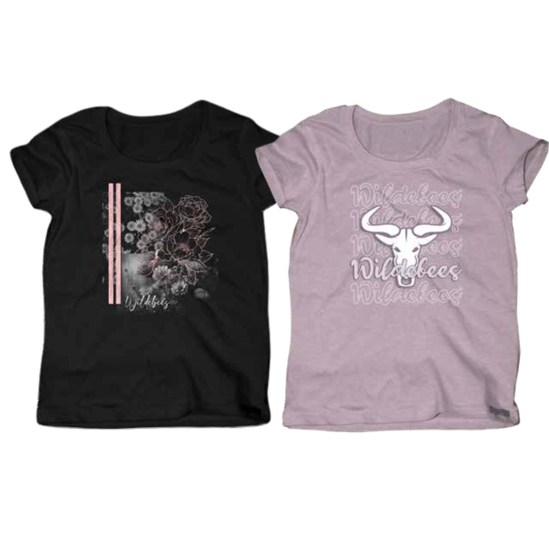 Wildebees Ladies 2-Pack T-shirts – Trappers