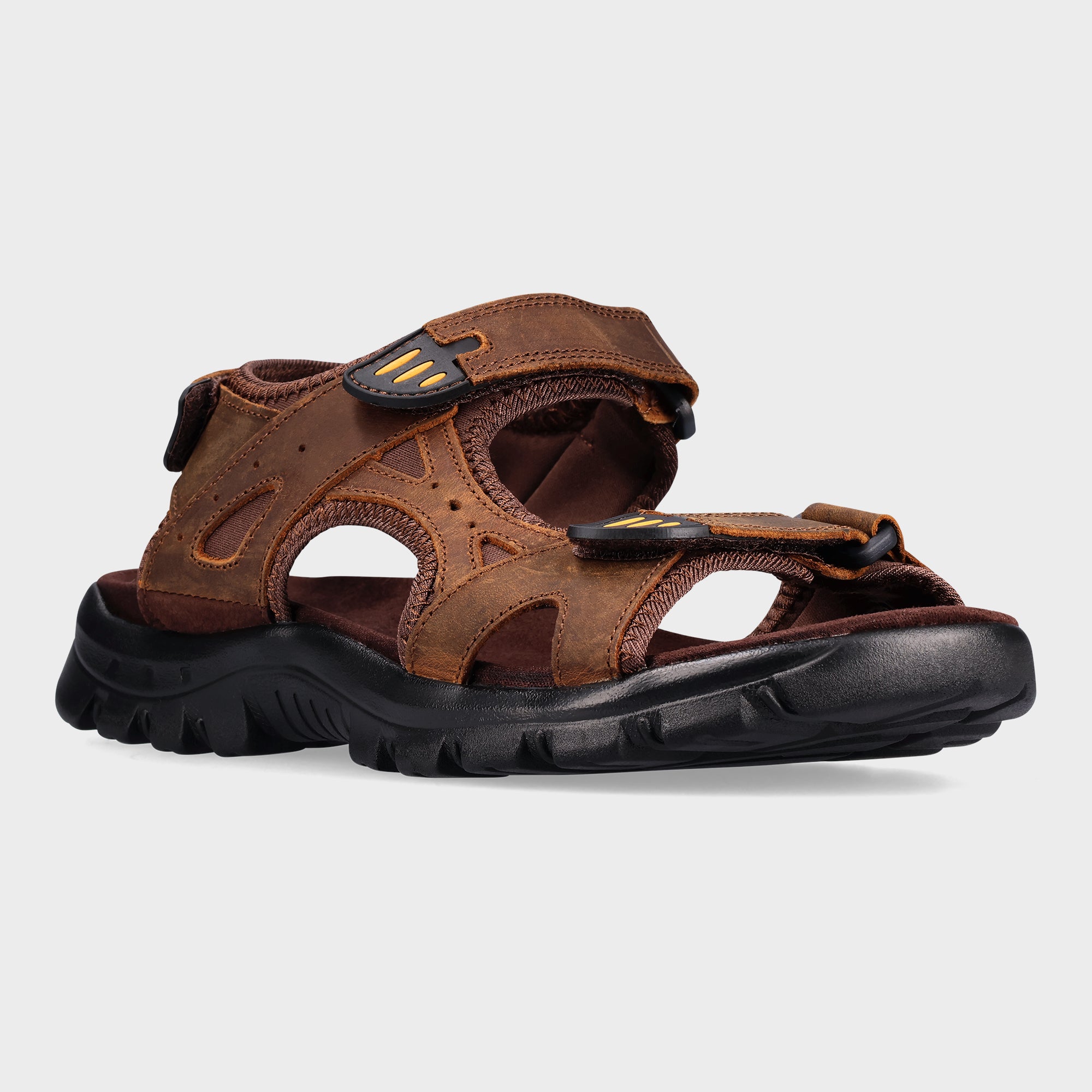 Jeep Trackhawk Open Leather Sandal – Trappers