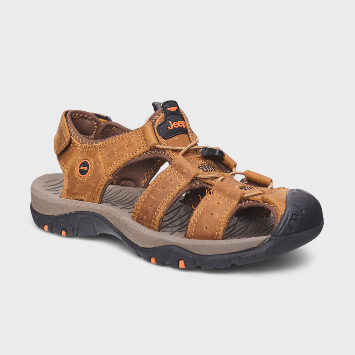 Jeep Trackhawk Closed Leather Sandal