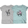 Wildebees Ladies 2-Pack T-shirts