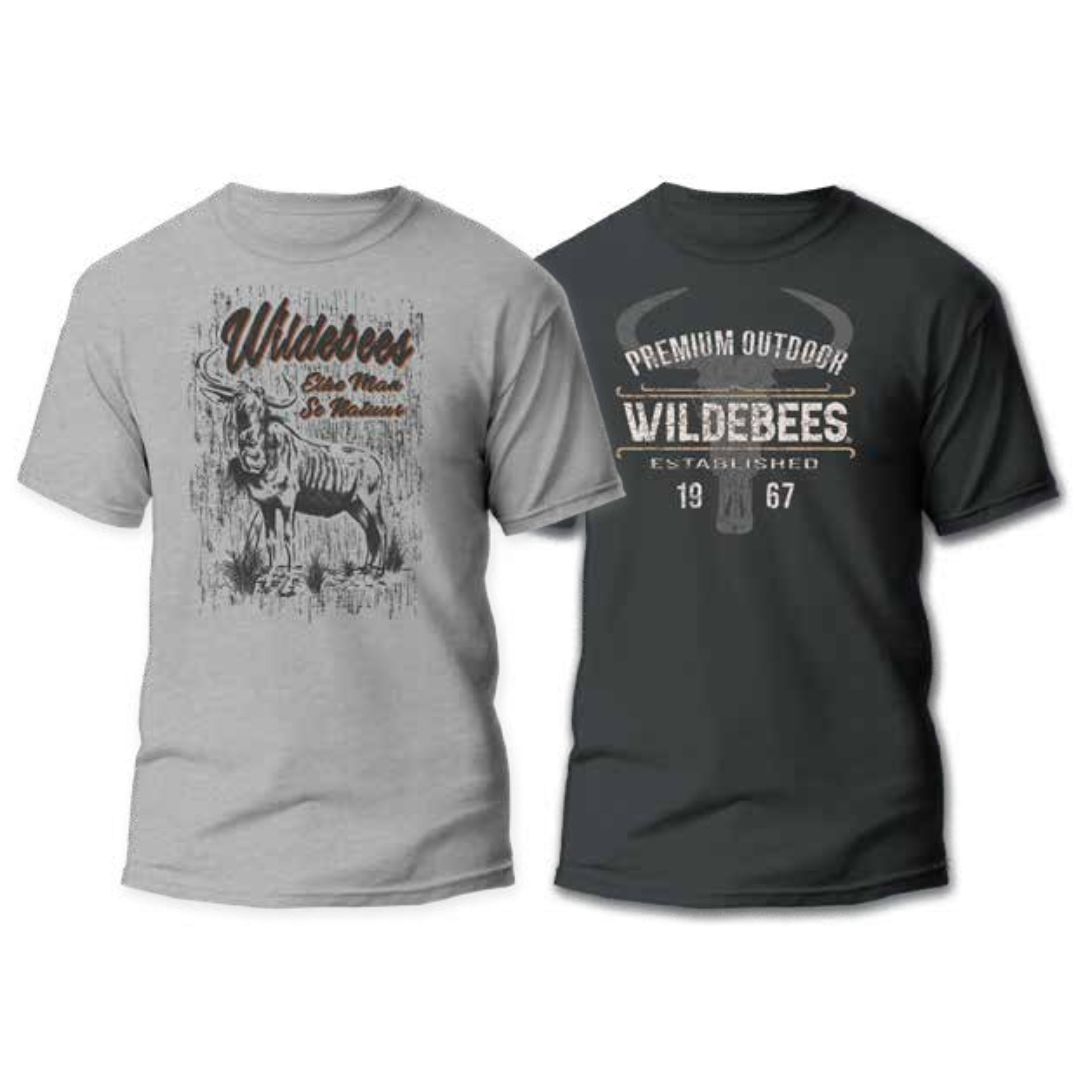 Wildebees 2-Pack T-shirts – Trappers
