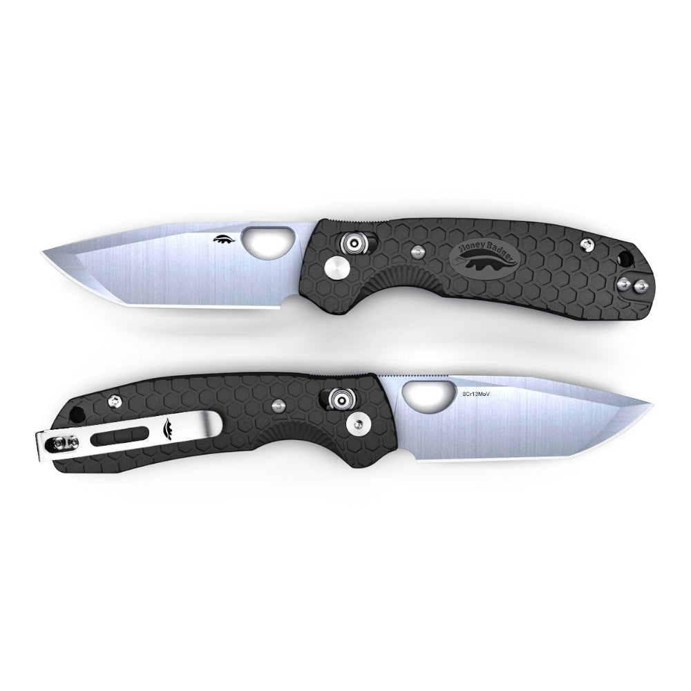 Honey Badger Cross-Bolt Tanto 8Cr13Mov - Med/Large