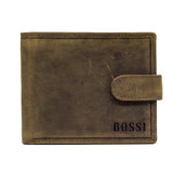 Bossi Baobab Leather Exec Billfold Wallet Bossi Oil Leather Exec Billfold Wallet with Tab