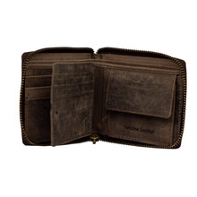 Bossi Hunter Leather Wallet with Zip