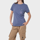 Jeep Ladies Fashion Pocket Embellished T-Shirt