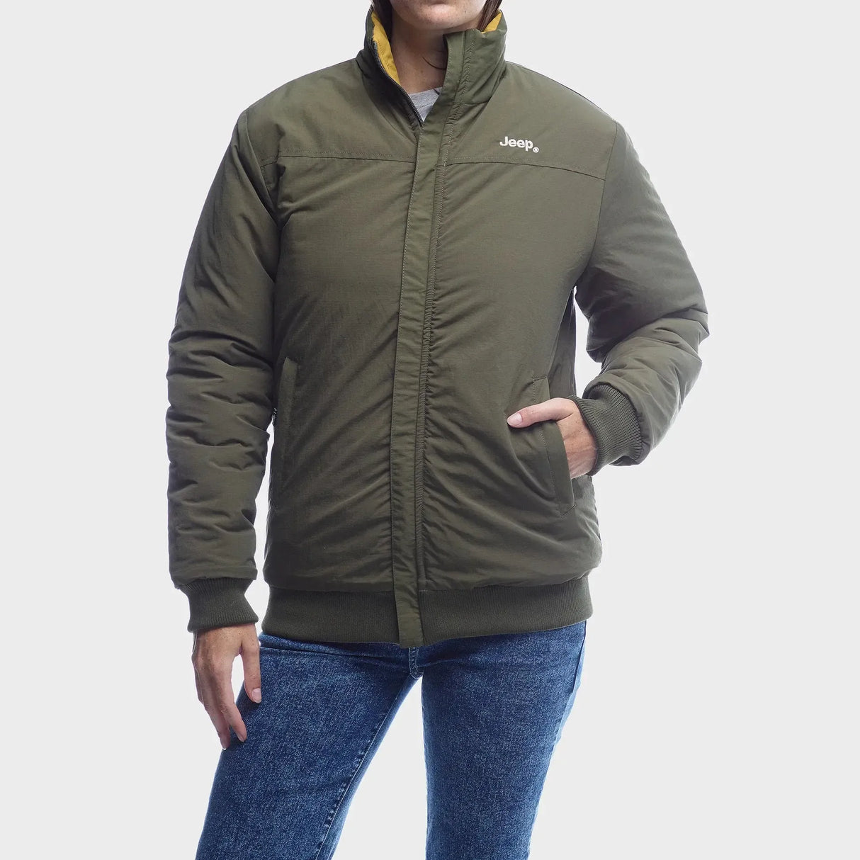 Jeep Ladies Shero Reversible Puffer Jacket