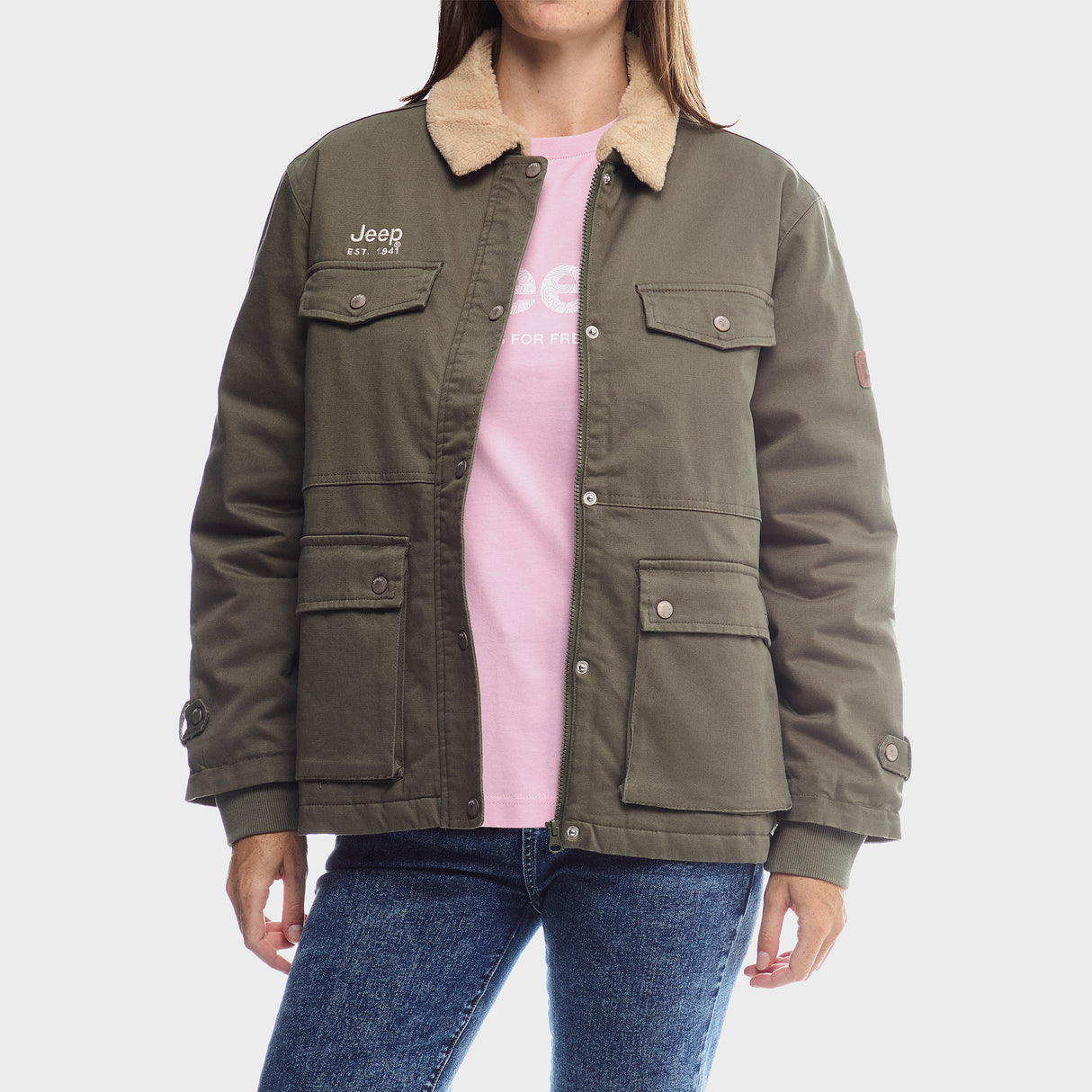 Jeep Ladies Cotton Twill Jacket