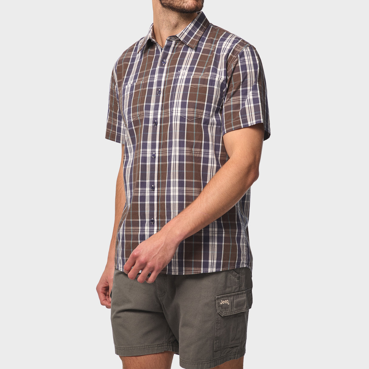 Jeep Yarn Dye Check Shirt