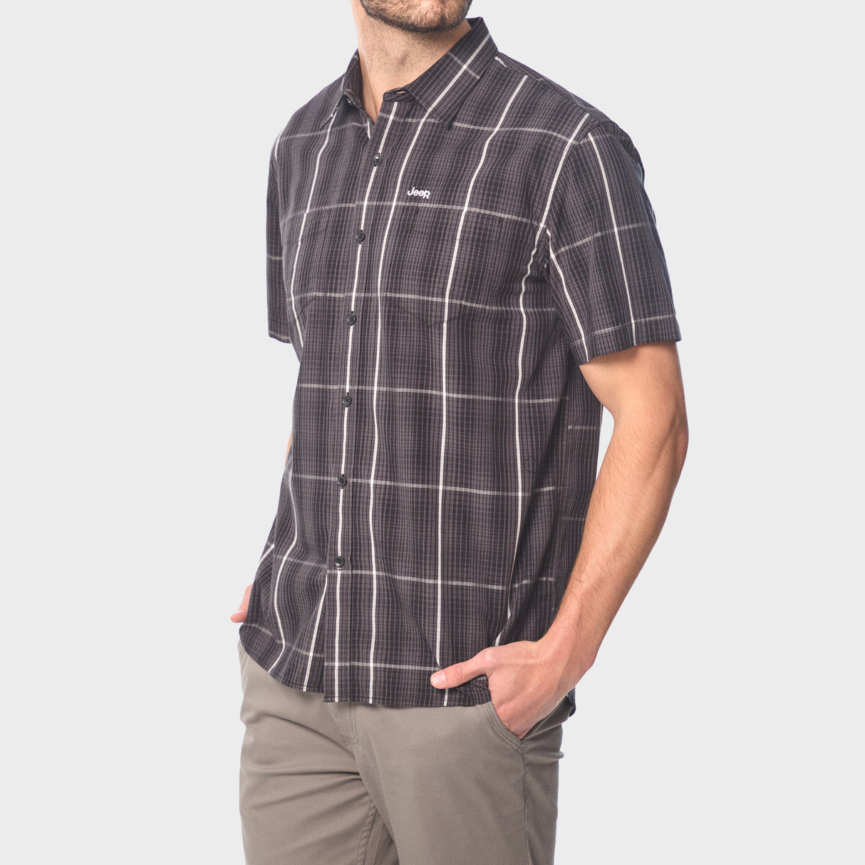 Jeep Yarn Dye Check Shirt