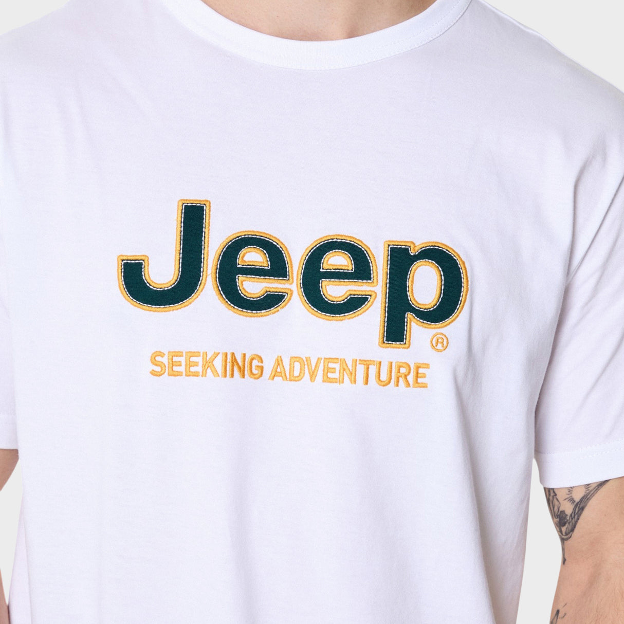 Jeep Supporters Applique T-Shirt
