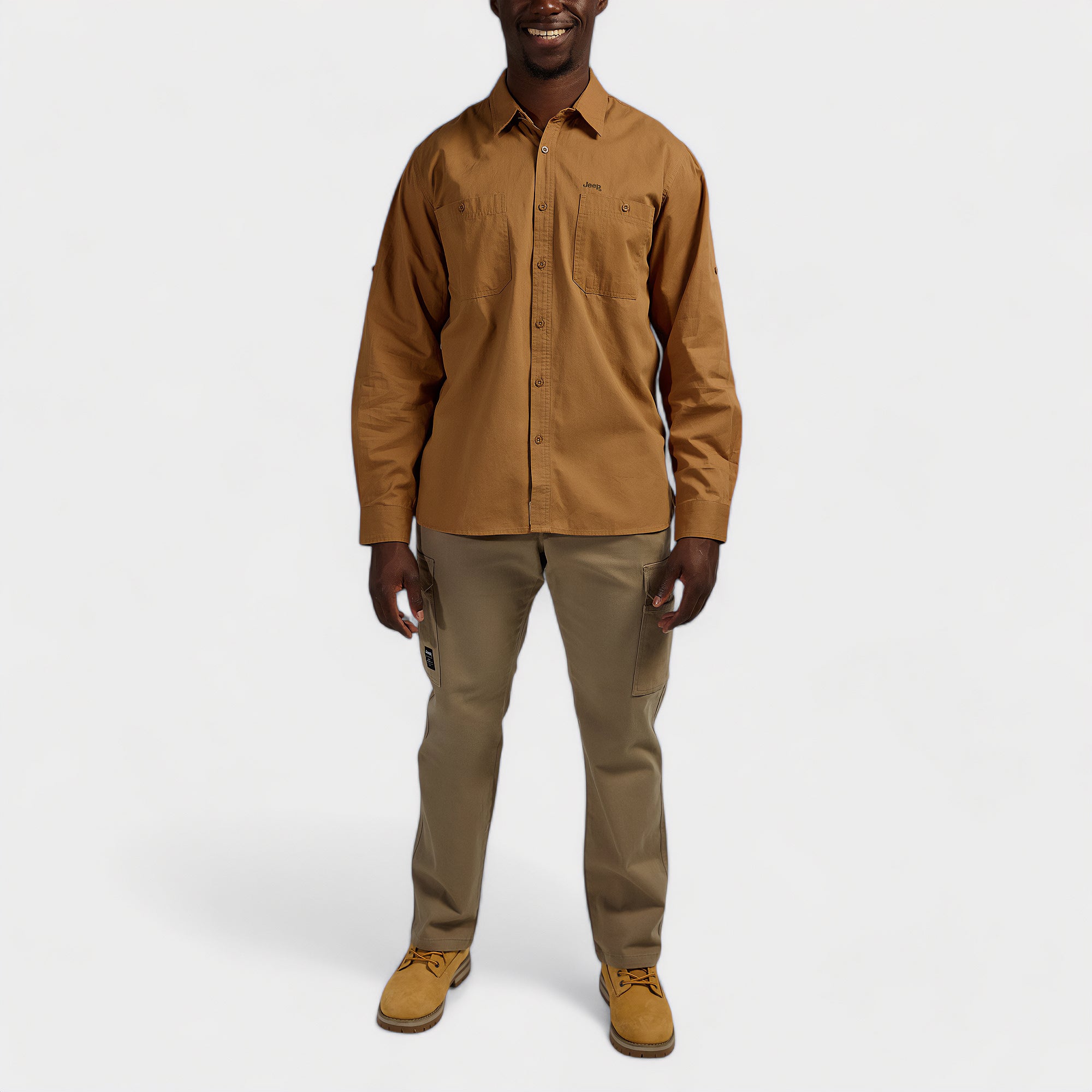 Jeep Long Sleeve Willys Work Shirt – Trappers