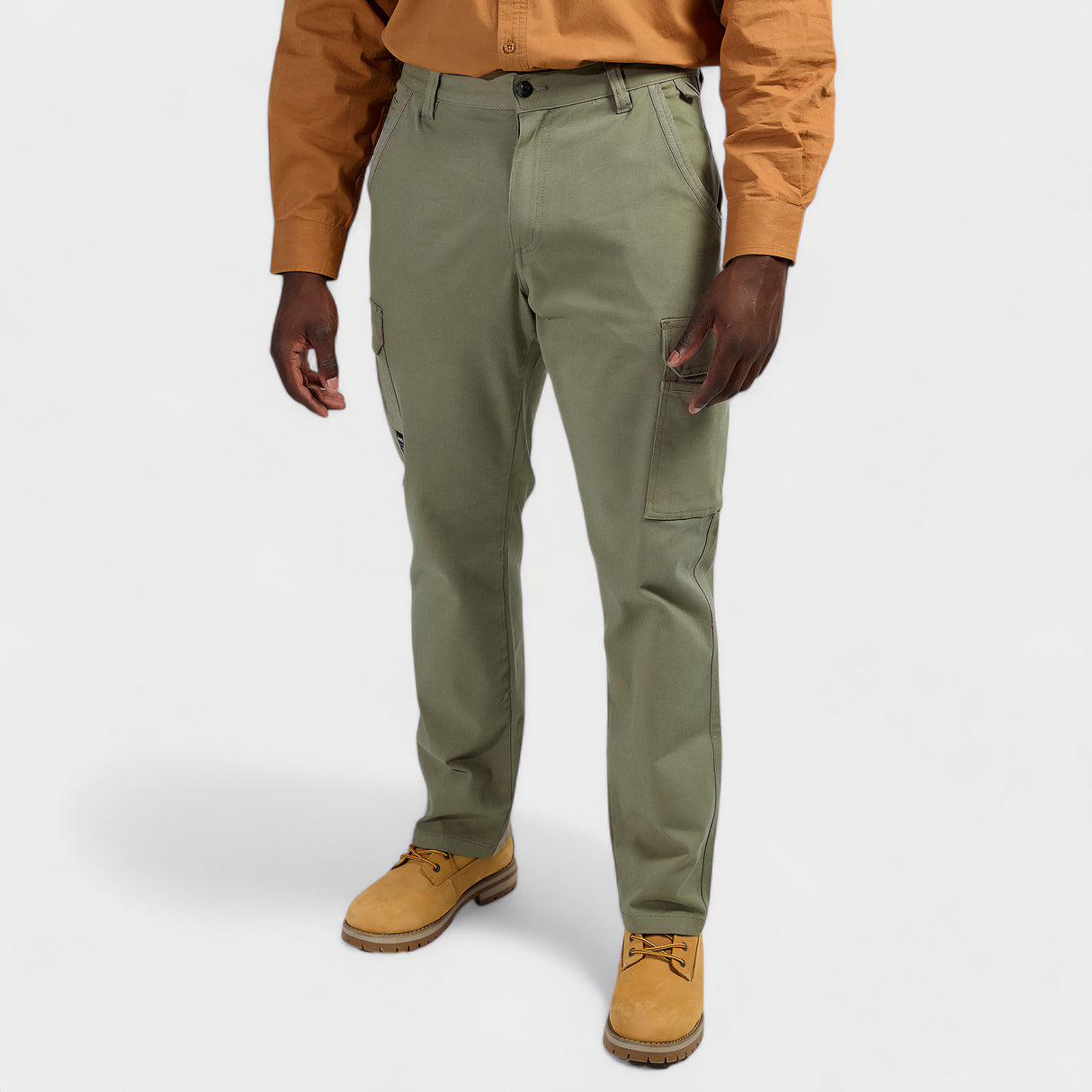 Jeep Bolt Fixed Waist Twill Cargo Pants