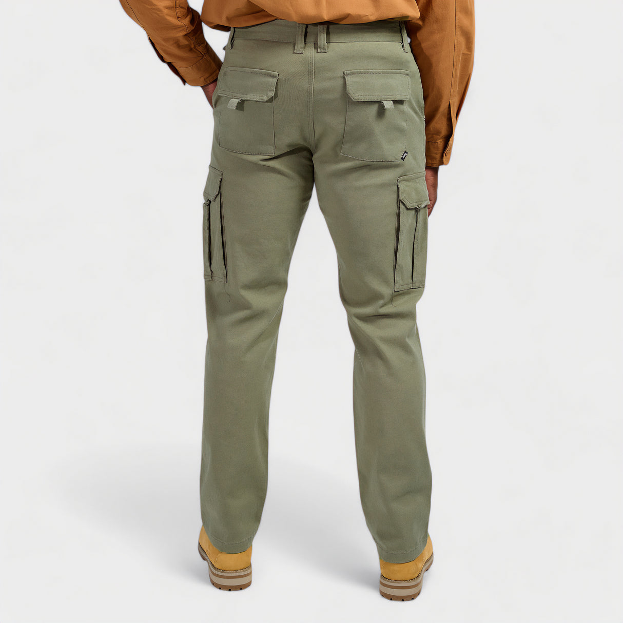 Jeep Bolt Fixed Waist Twill Cargo Pants