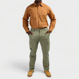 Jeep Bolt Fixed Waist Twill Cargo Pants