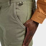 Jeep Bolt Fixed Waist Twill Cargo Pants