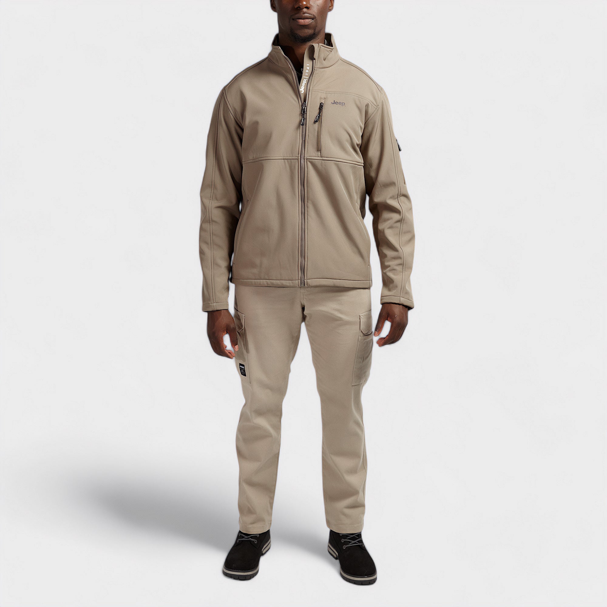 Jeep Funnel Neck Softshell Jacket – Trappers