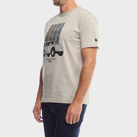 Jeep Fashion Print T-shirt