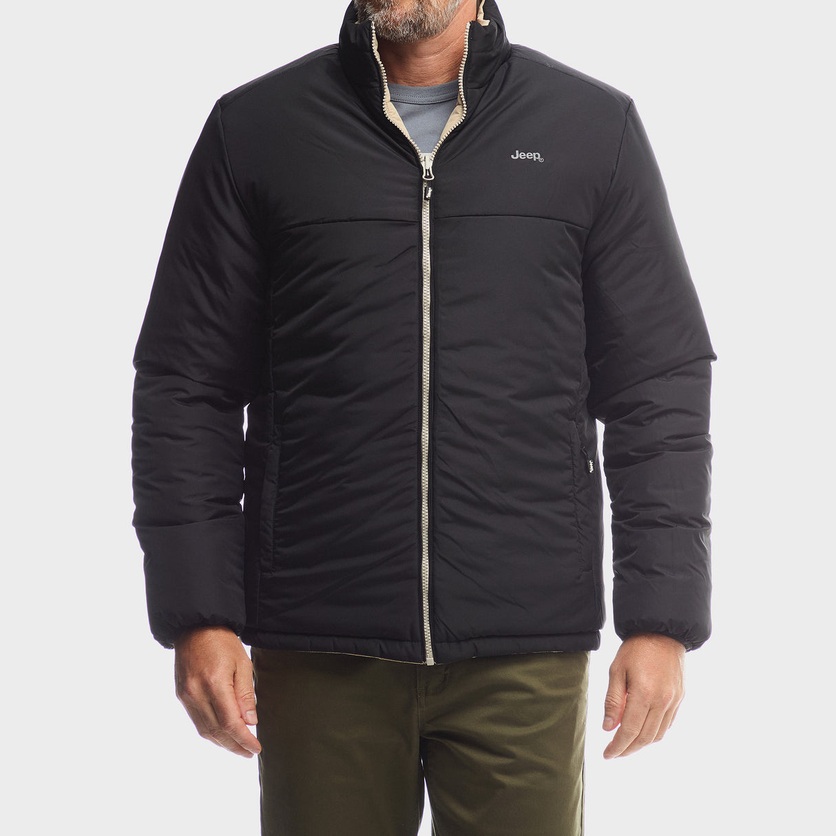 Jeep Reversible Puffer Jacket