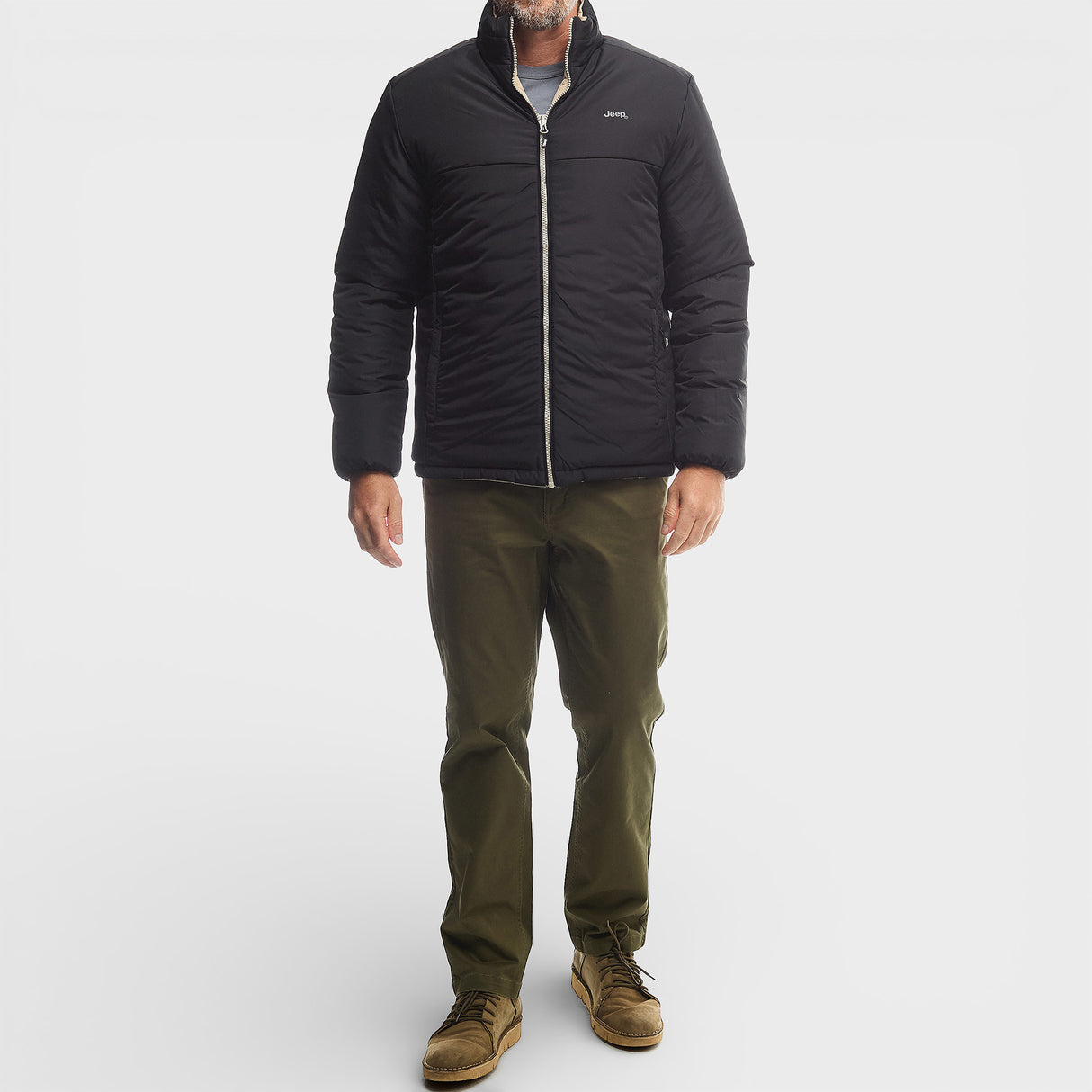 Jeep Reversible Puffer Jacket