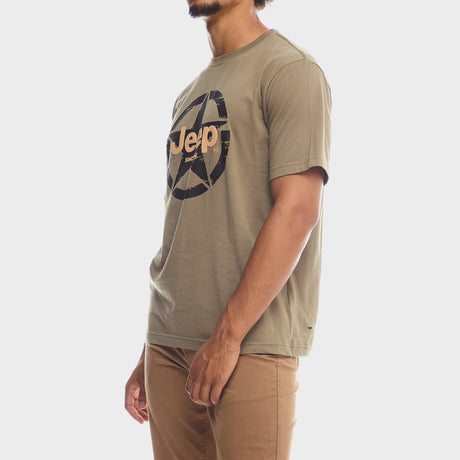 Jeep Fashion Print T-shirt