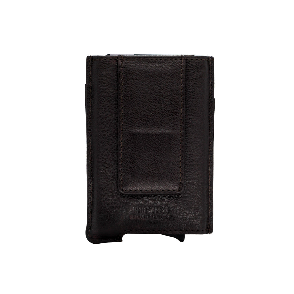 Bossi Card Mechanism with Magnetic Clip Wallet