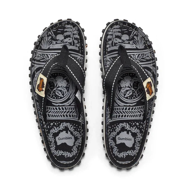 Gumbies Cotton Canvas Sandals