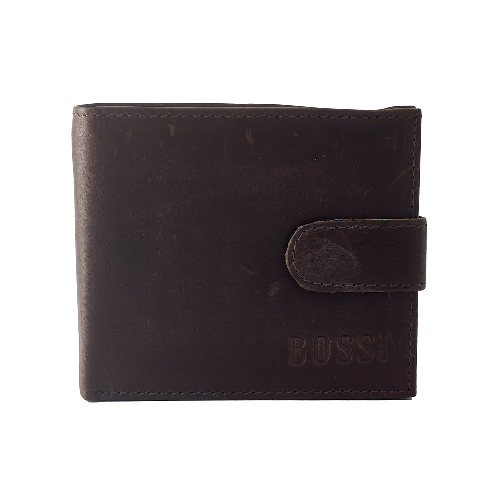 Bossi Oil Exec Billfold Wallet With Tab