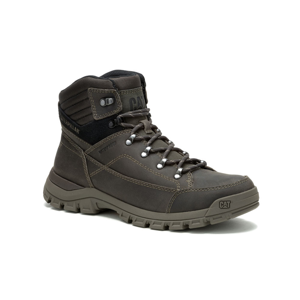 88pollon  Caterpillar Threshold Low Men's Shoes - Dark Brown - Brandz