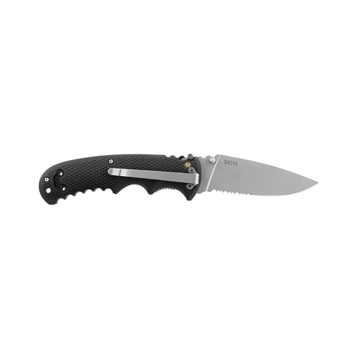Coast Double Lock DX318 Rubber Handle Knife