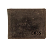 Bossi Hunter Leather Billfold Wallet - Small