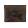 Bossi Hunter Leather Billfold Wallet - Small