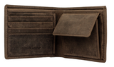 Bossi Hunter Leather Billfold Wallet - Small