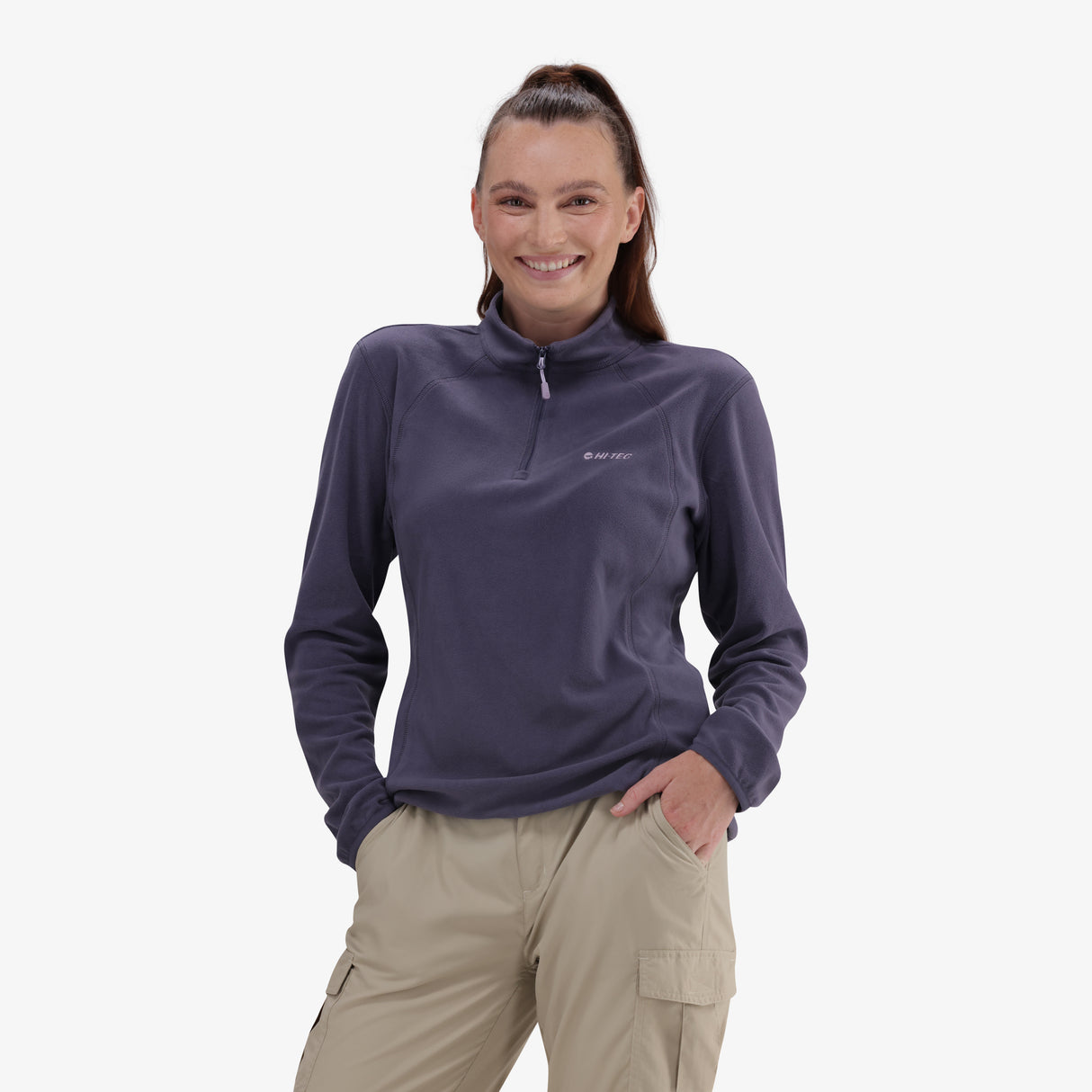 Hi-Tec Ladies Tech 1/4 Zip Fleece