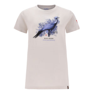 Trappers Ladies Blue Crane T-Shirt