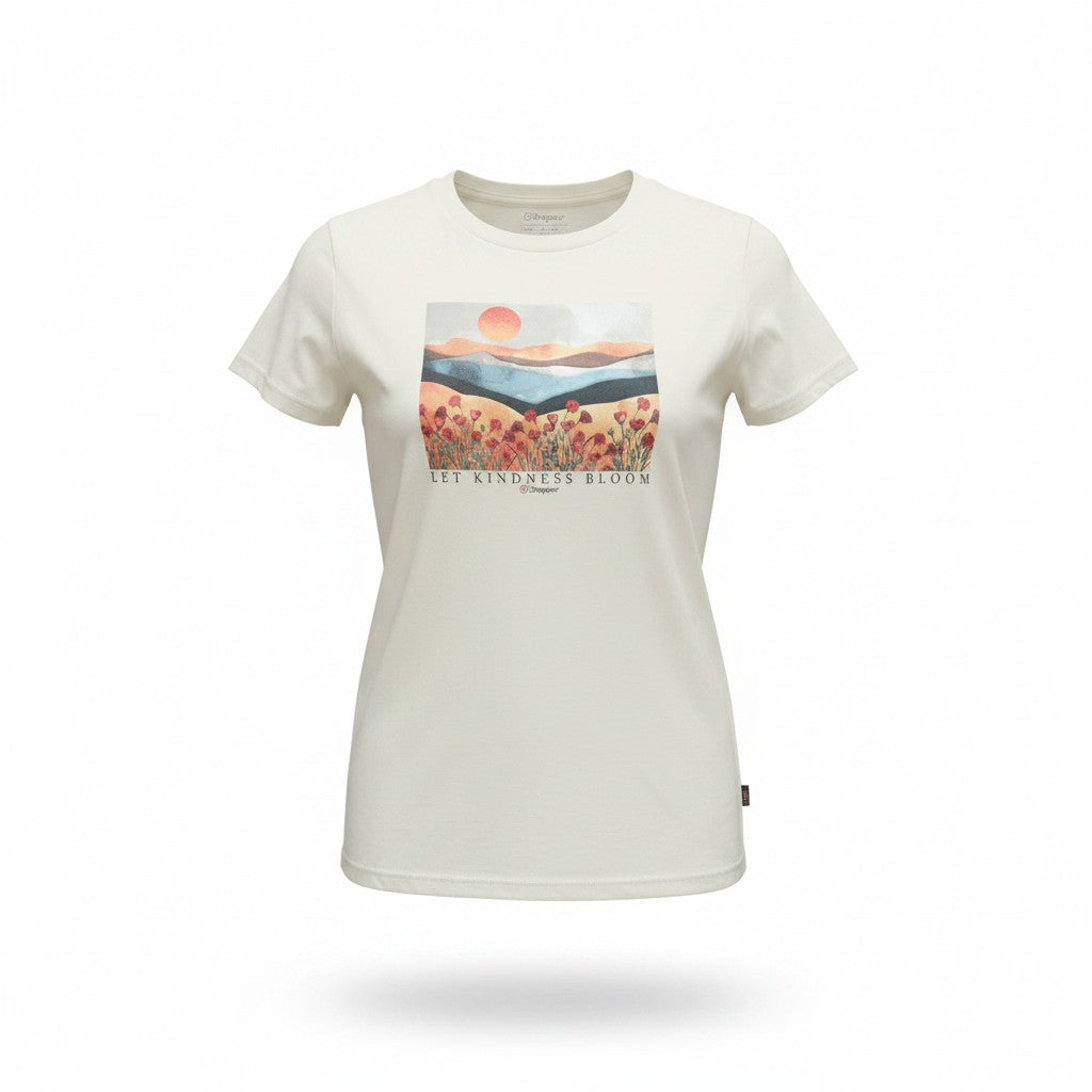 Trappers Ladies Let Kindness Bloom T-Shirt