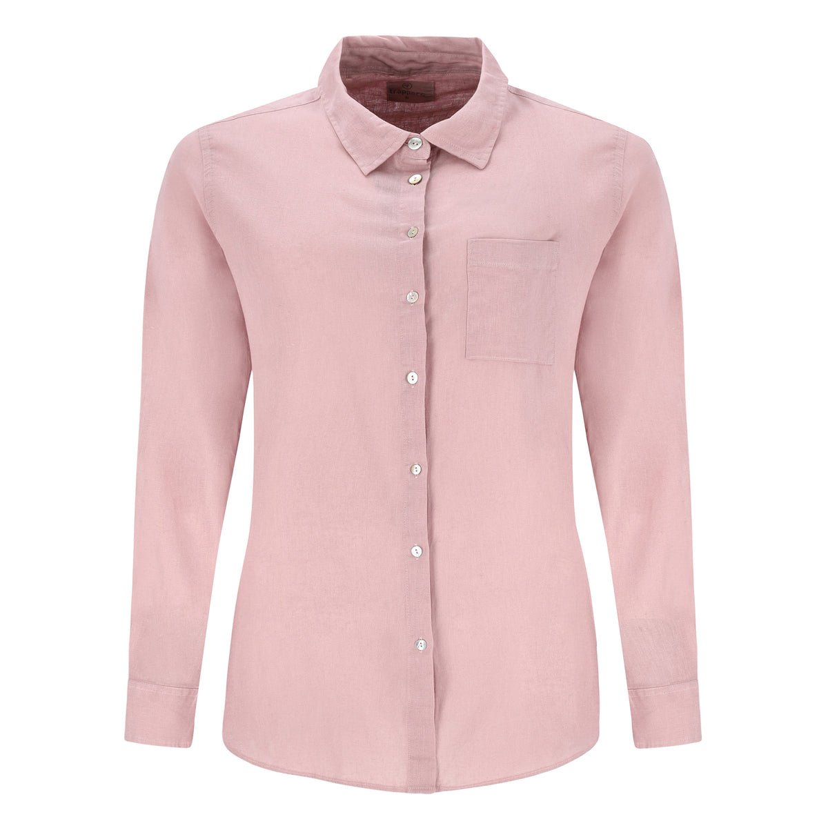 Trappers Ladies Long Sleeve Linen Shirt