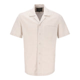 Trappers Long Sleeve 1 Pocket Linen Shirt