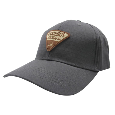 Kakiebos Tri Leather Ripstop Cap