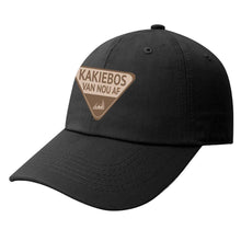 Kakiebos Tri Leather Ripstop Cap