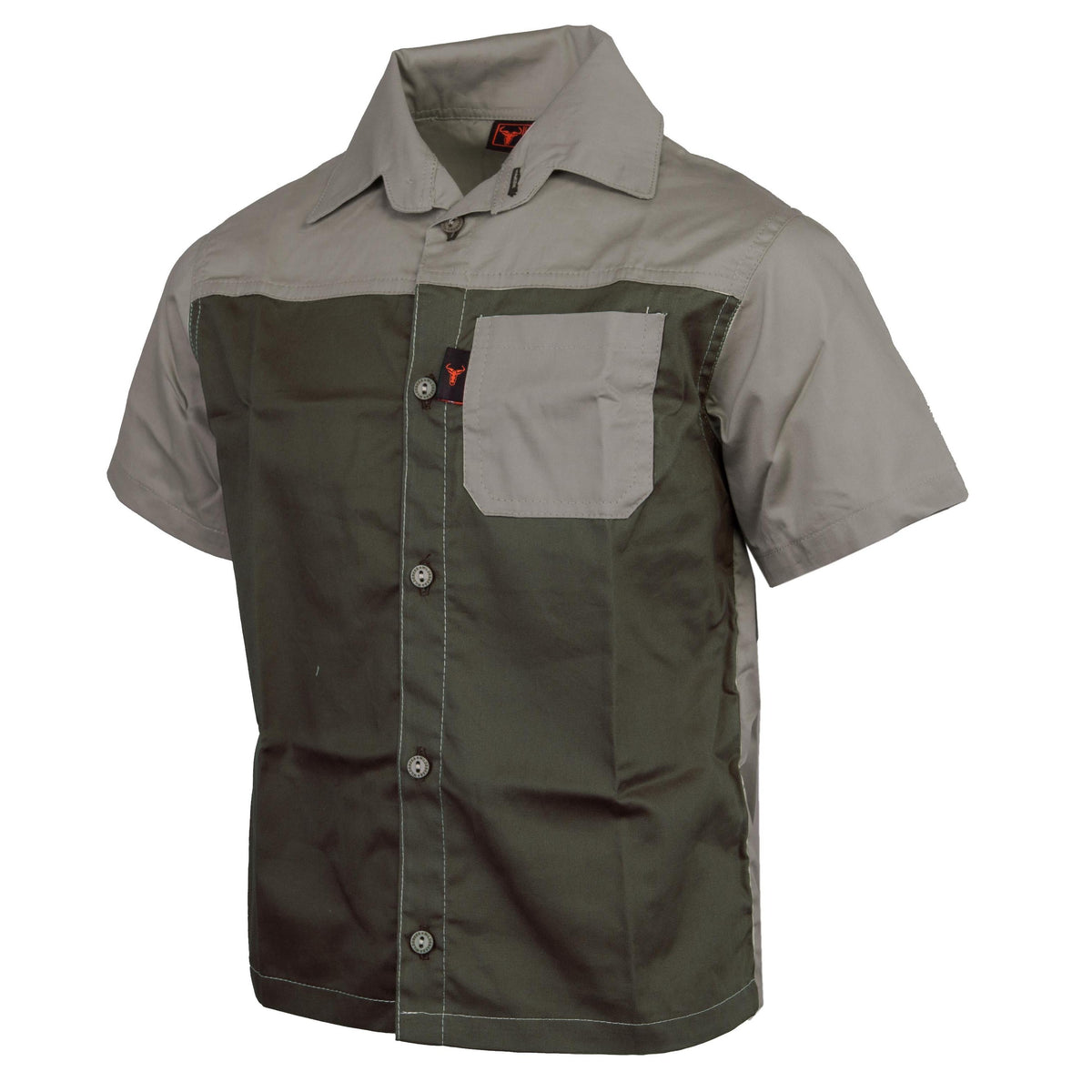Wildebees Boys 2-Tone Shirt