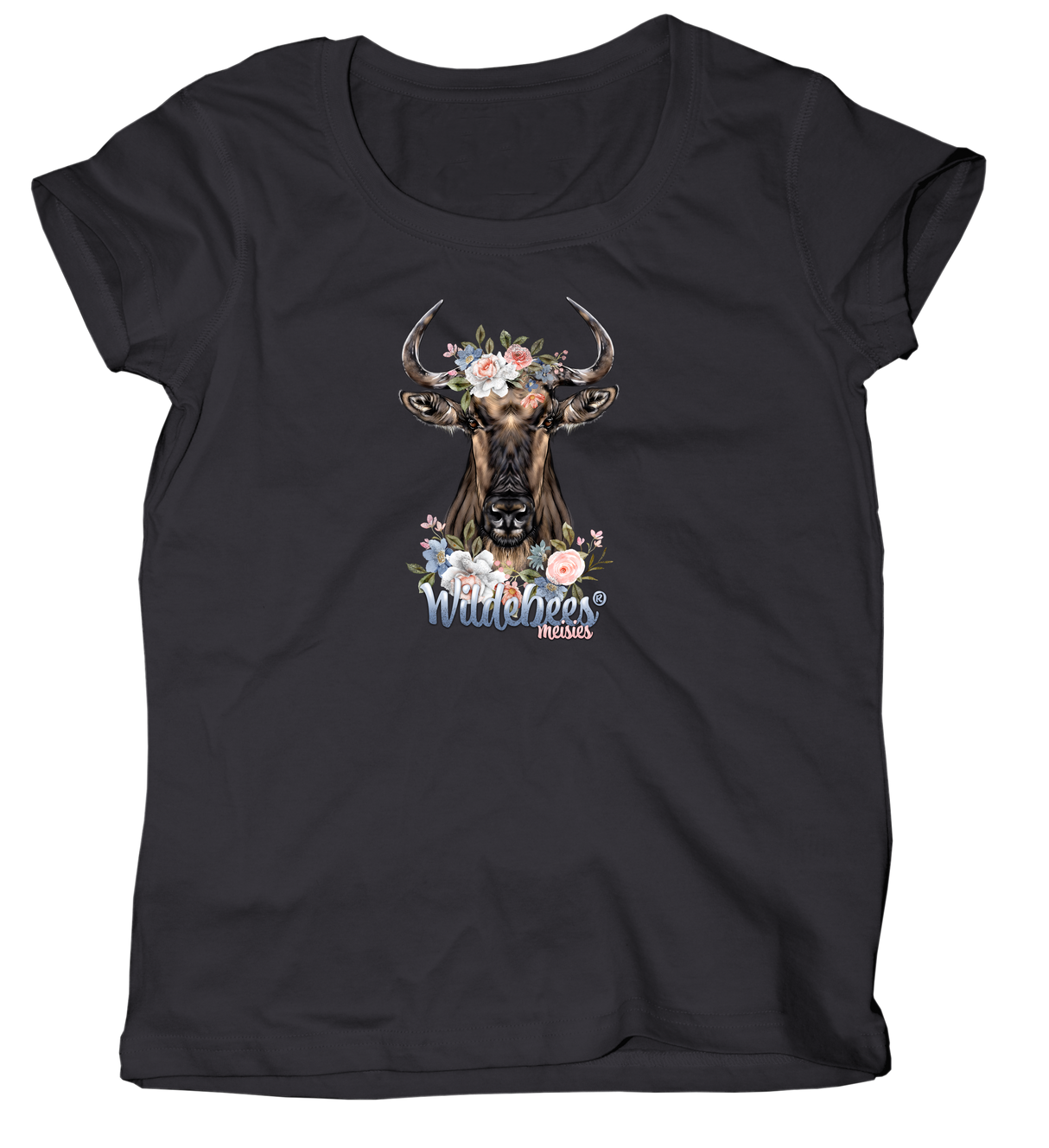 Wildebees Girls Pretty Wreath T-Shirt