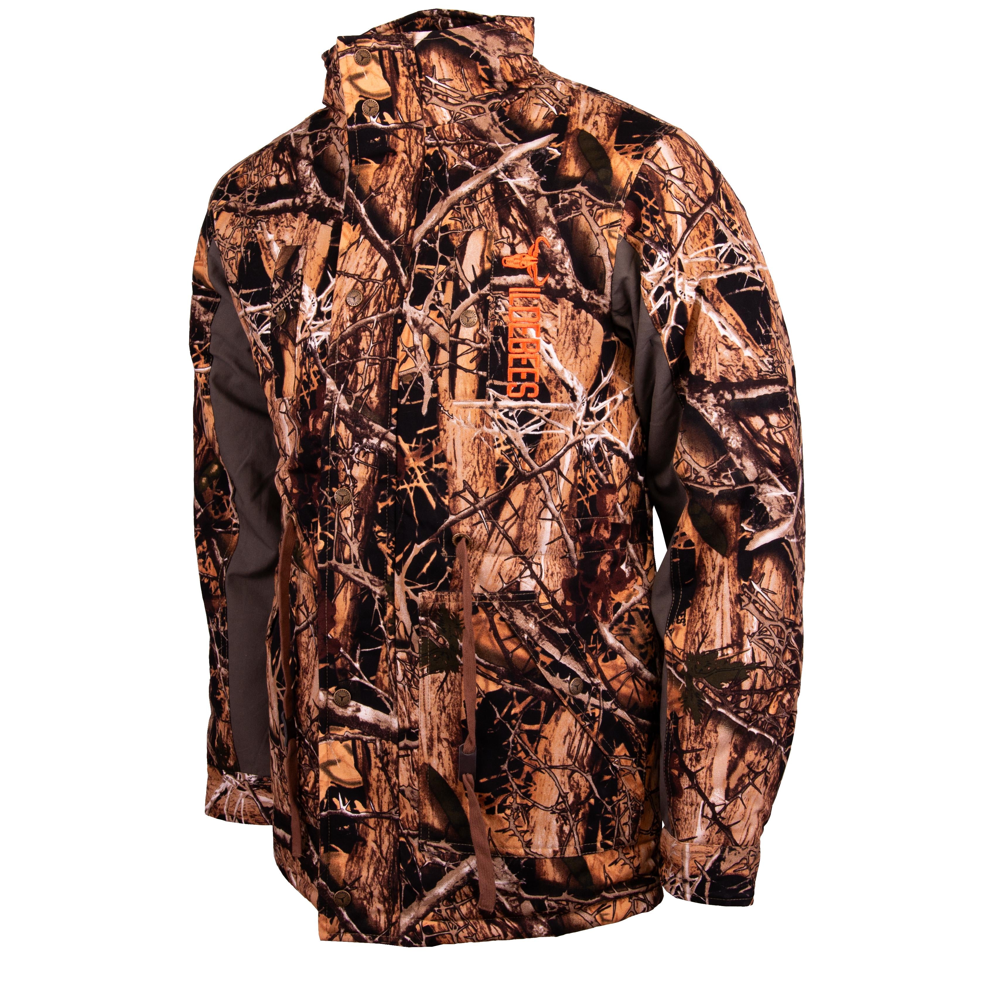 トップス BEEDEN CAMO JACKET Wildebees Padded Bush Trucker Jacket – Trappers