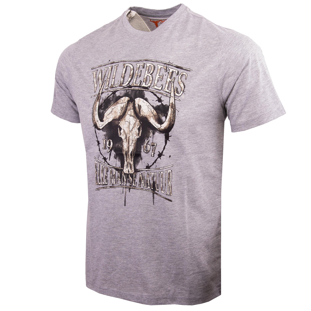 Wildebees Crackle Skull T-shirt