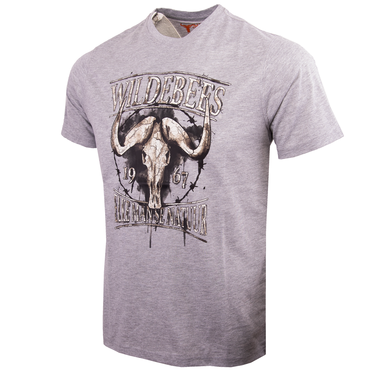 Wildebees Crackle Skull T-shirt
