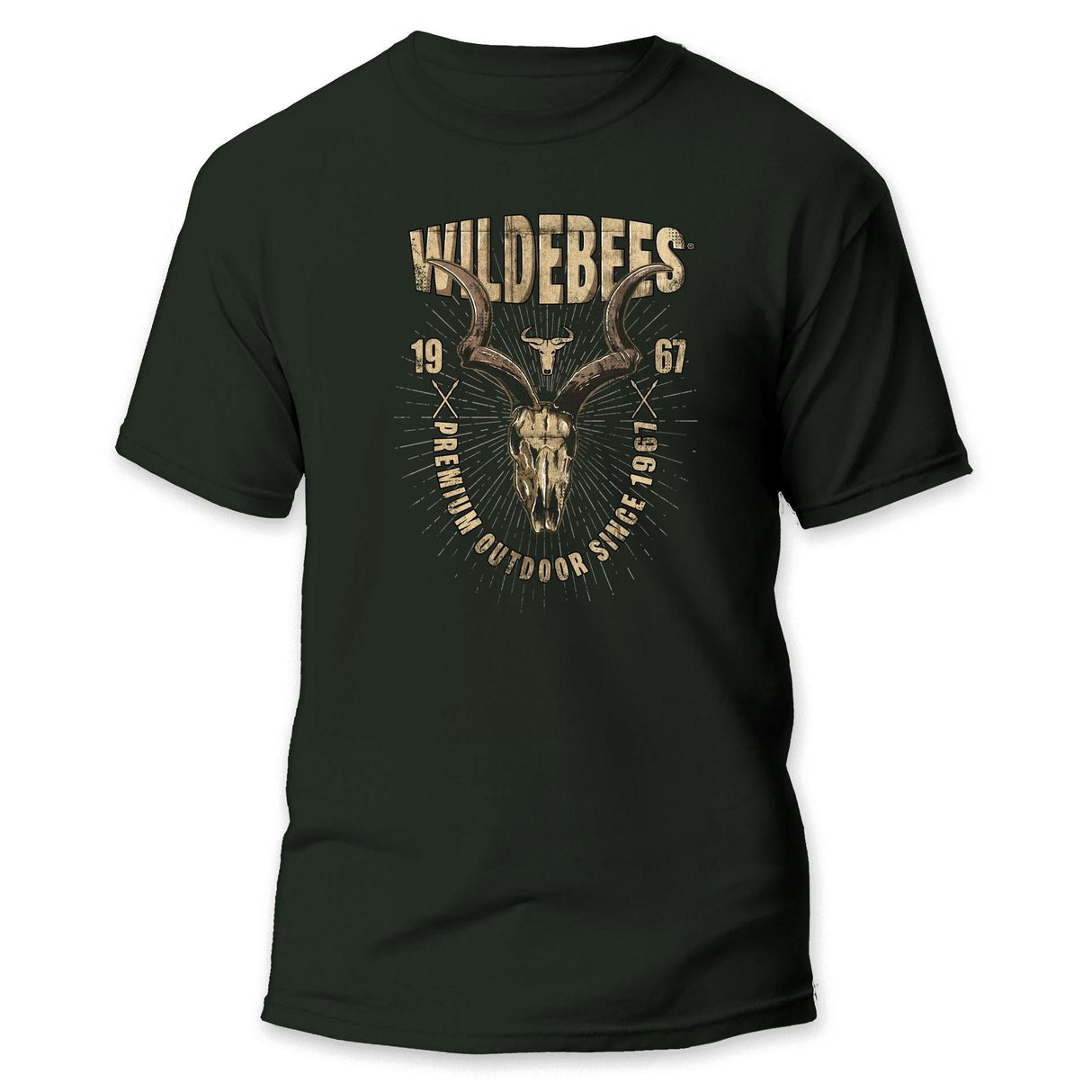 Wildebees Parchment Skull T-Shirt