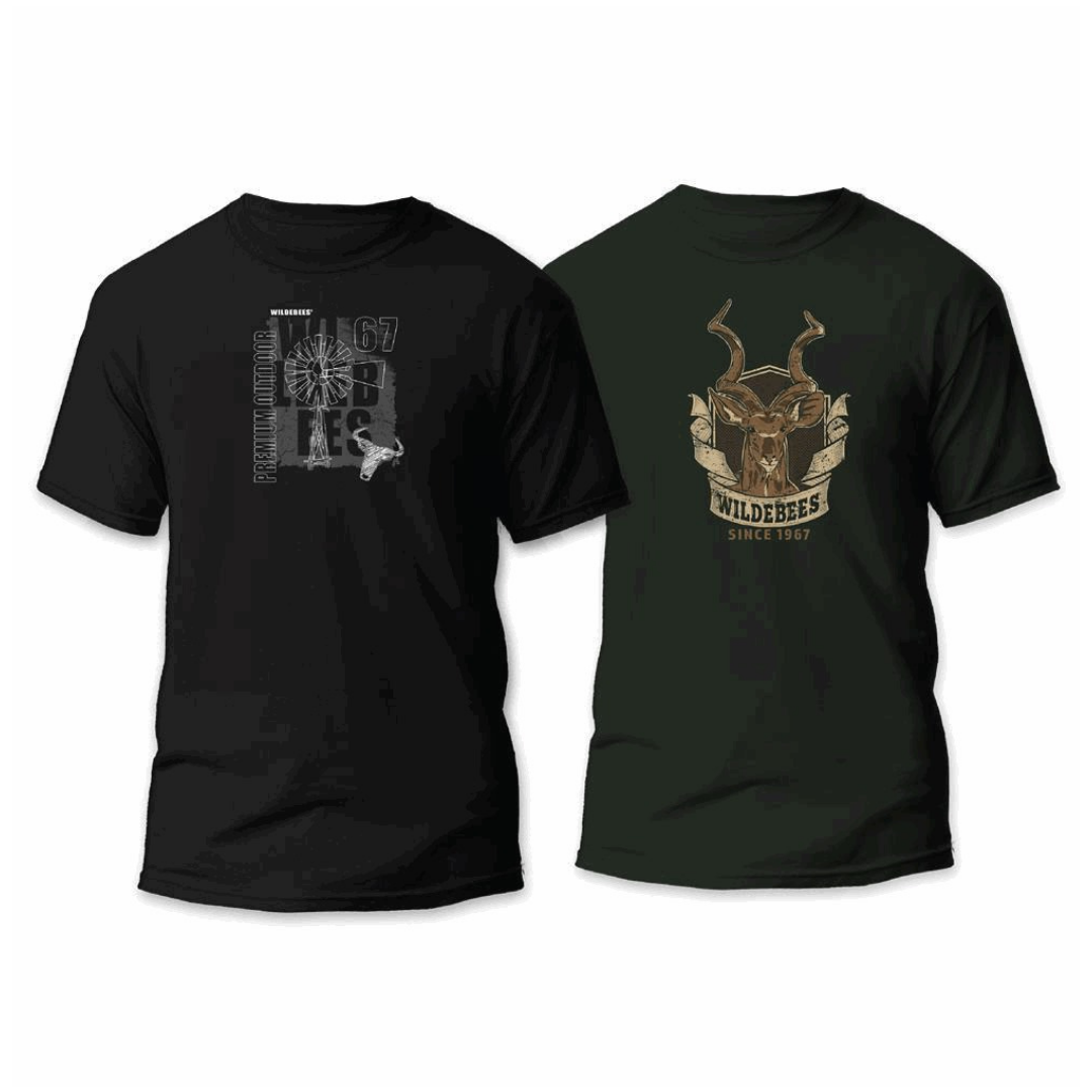 Wildebees 2 Pack T-Shirts