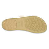 Crocs Ladies Brooklyn Buckle Low Wedge Sandal