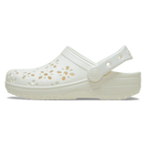 Crocs Ladies Classic Floral Cut Out Clog