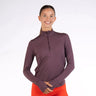 First Ascent Ladies Corefit 1/4 Zip Top