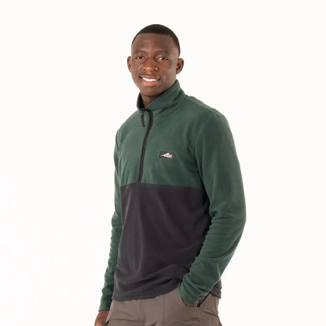First Ascent Colourblock 1/4 Zip Fleece